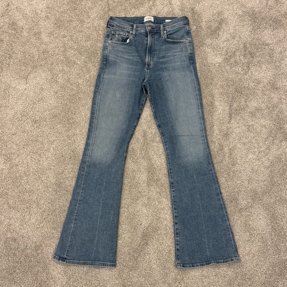 Citizens of Humanity Lilah High Rise Bootcut Jeans Stretchy Flare size 28 EUC - Picture 9 of 14